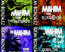 Book series cover designs for MAHIM