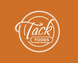 Logo design for Tack Foods, Sweet Home, Oregon