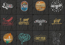 T-shirt designs for Bird Island Outfitters, Austin, Texas