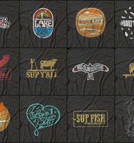 T-shirt designs for Bird Island Outfitters, Austin, Texas